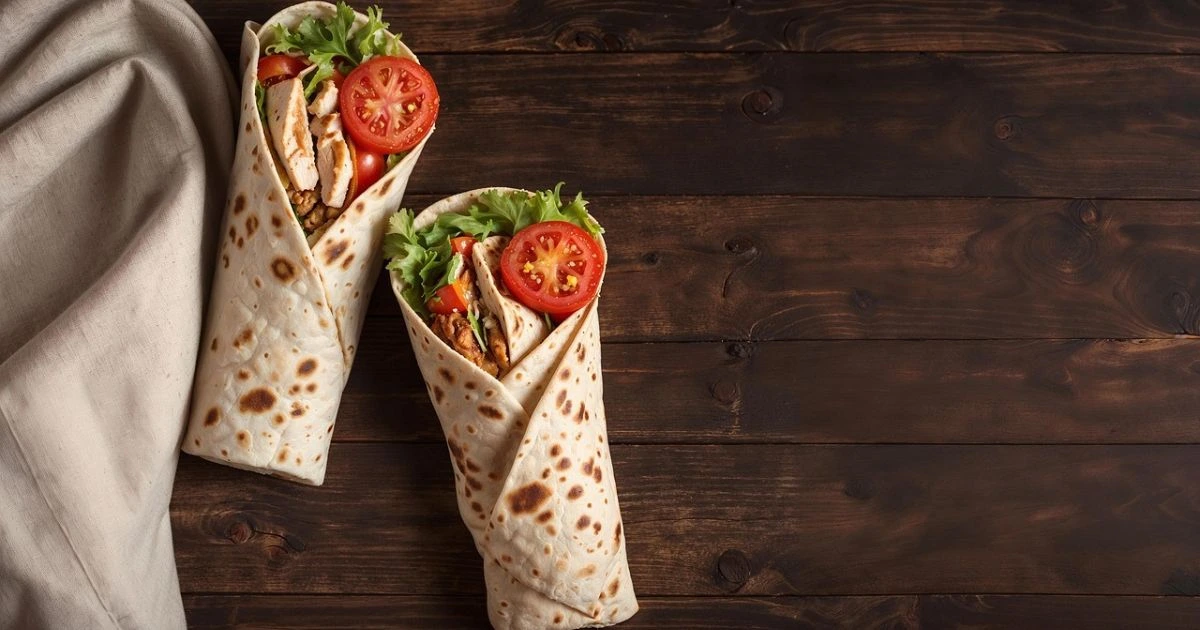high protein breakfast burrito