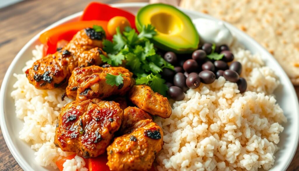 Healthy Ground Chicken Fajita Meal Prep