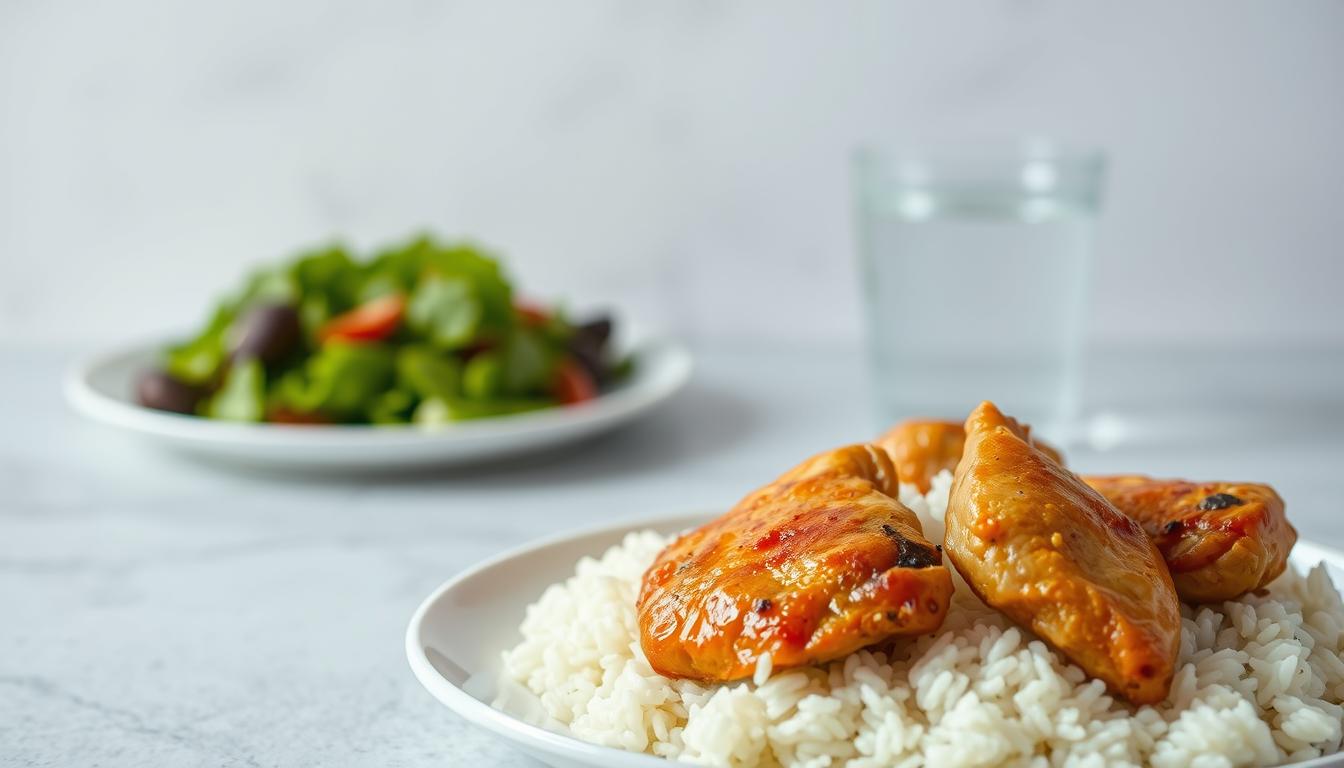 chicken and rice diet