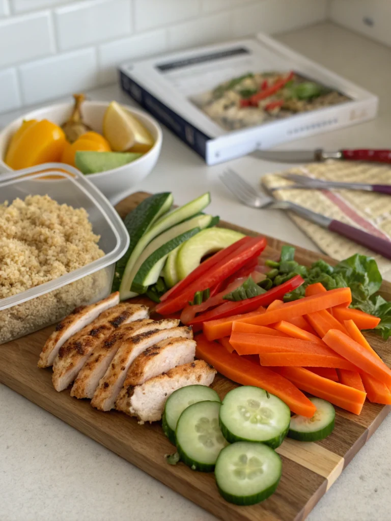 healthy lunch meal prep