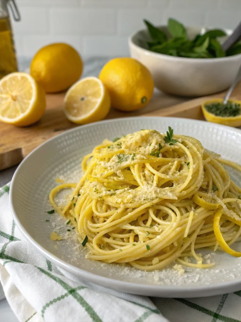 lemon pasta recipe