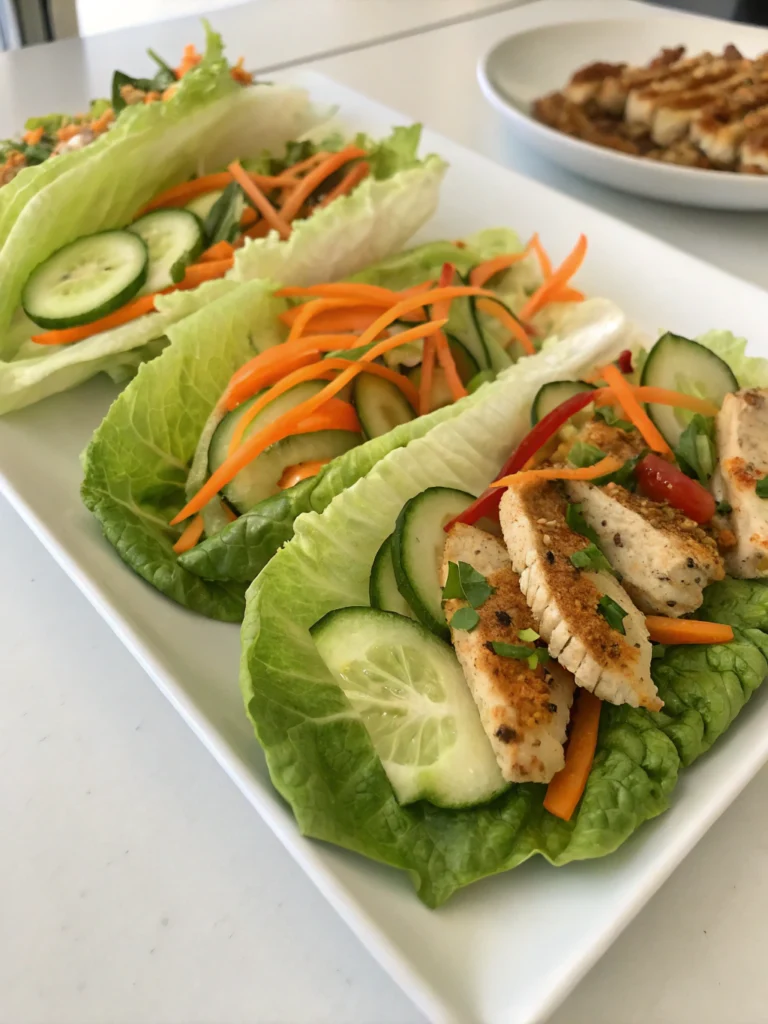 lettuce wraps recipe