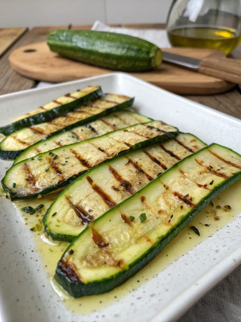 grilled zucchini