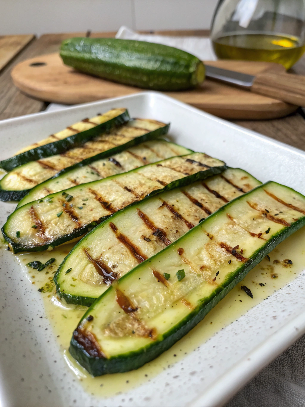 grilled zucchini