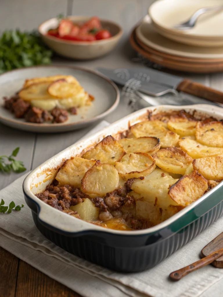 hamburger potato casserole