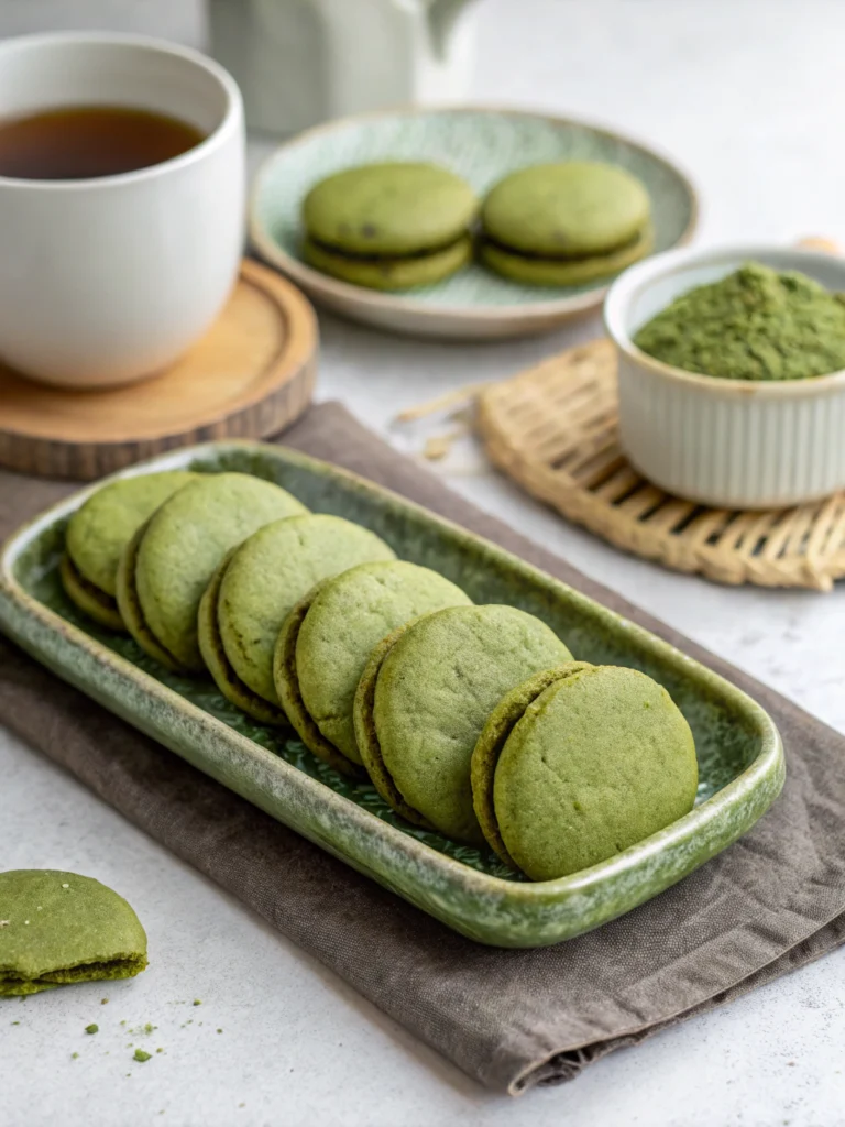 matcha cookies