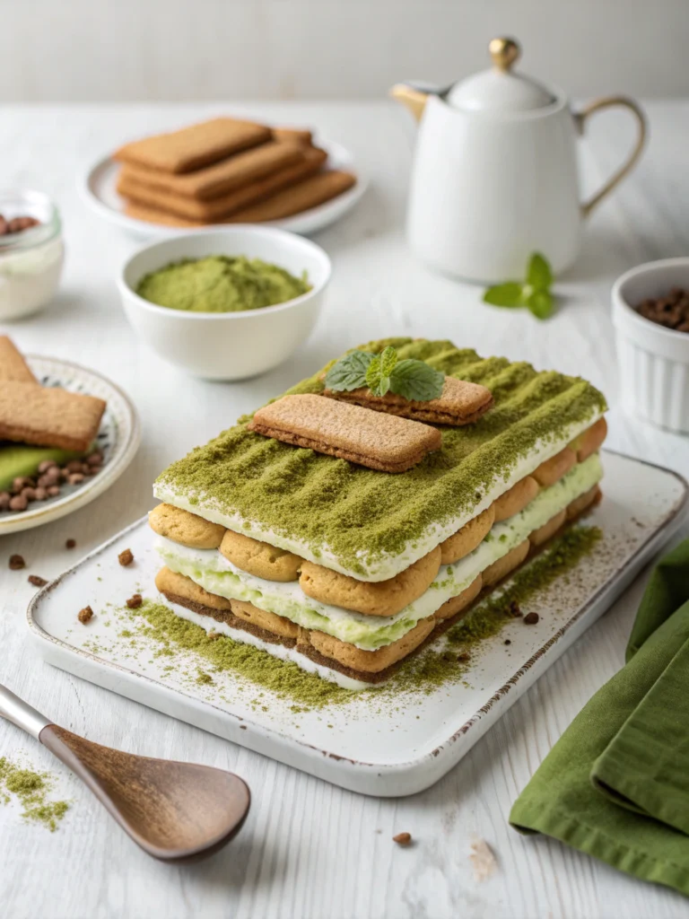 matcha tiramisu recipe