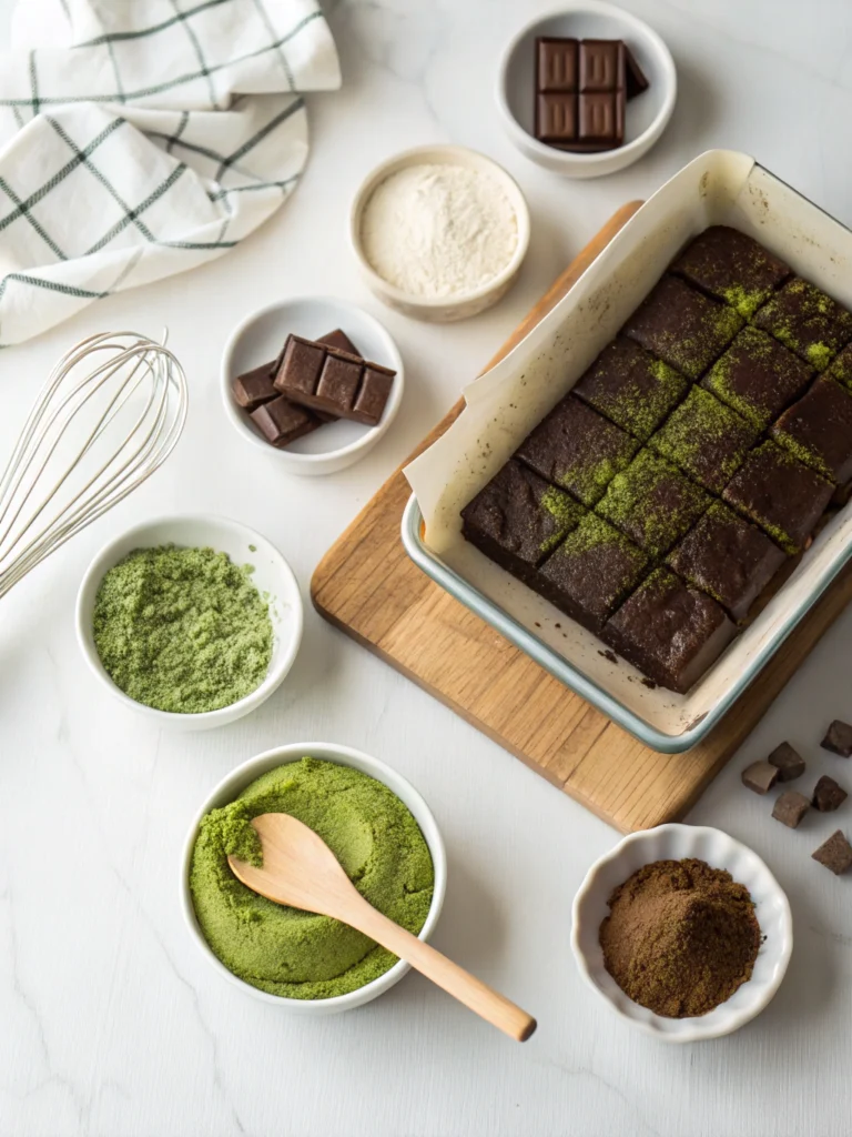 matcha brownie recipe