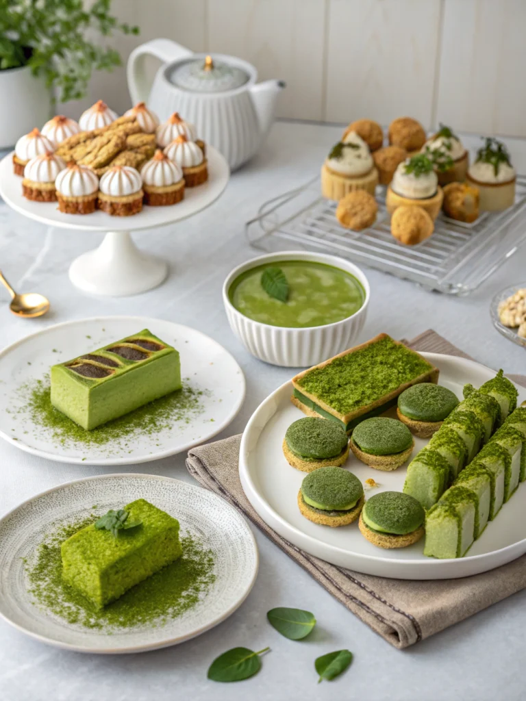 matcha dessert recipes