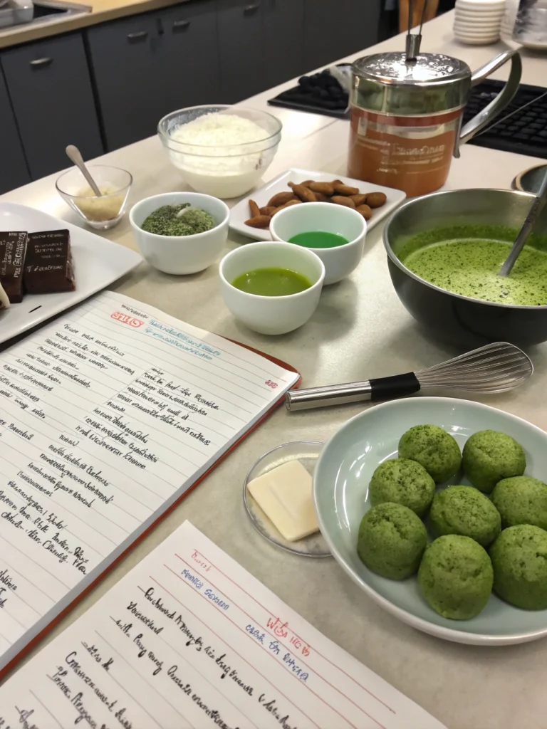 recipes with matcha green tea