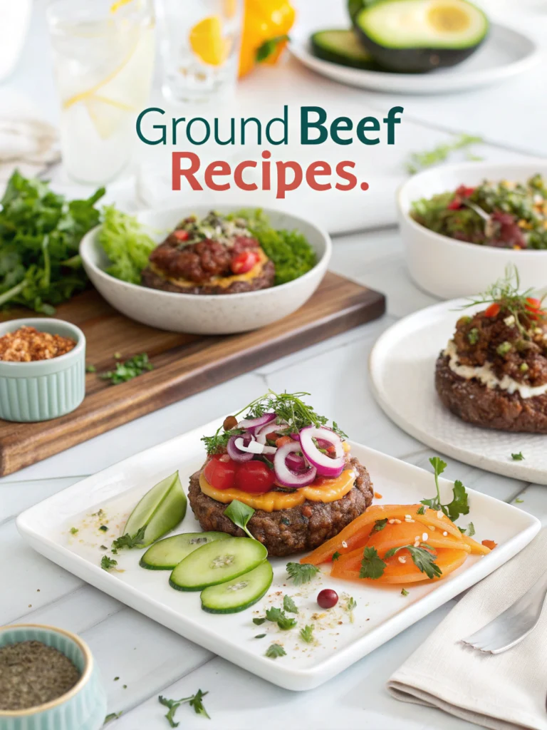 ground beef recipes healthy