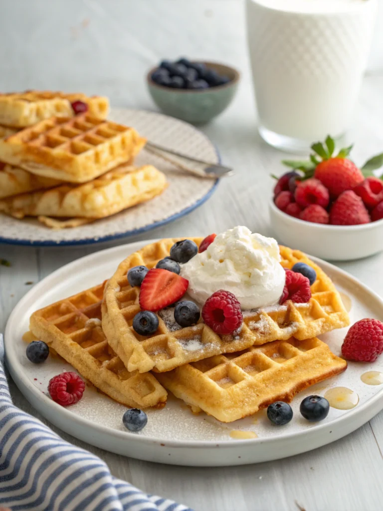 protein waffles